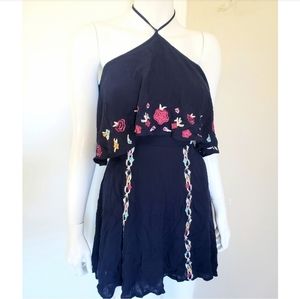 Chelsea and Voilet Open Back Floral Dress